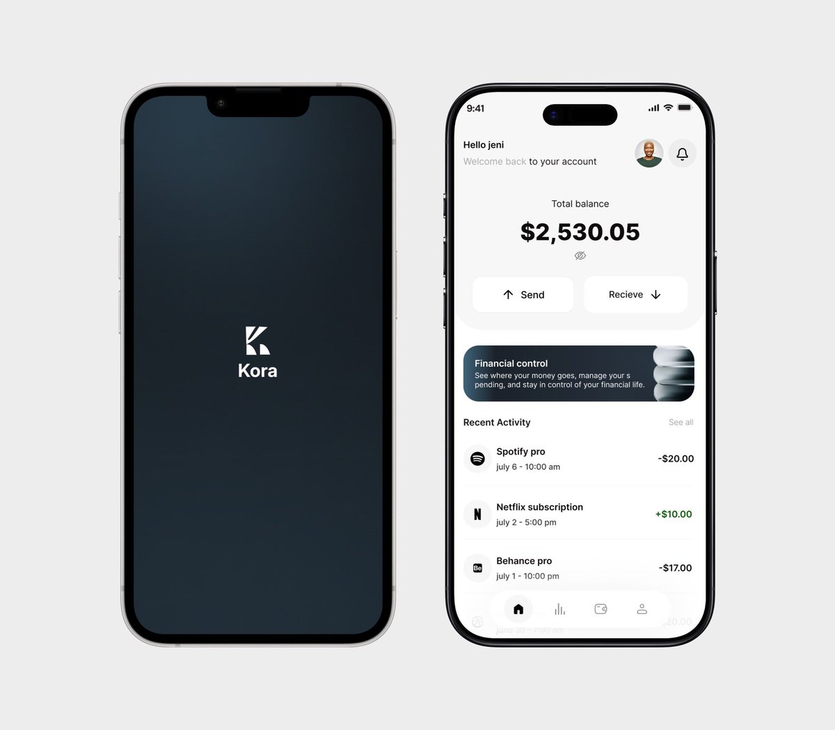 mavestudiox's tweet photo. We designed a fintech app.

Clean screens. Simple flows. Built for everyday money management. https://t.co/M06asbaZBu