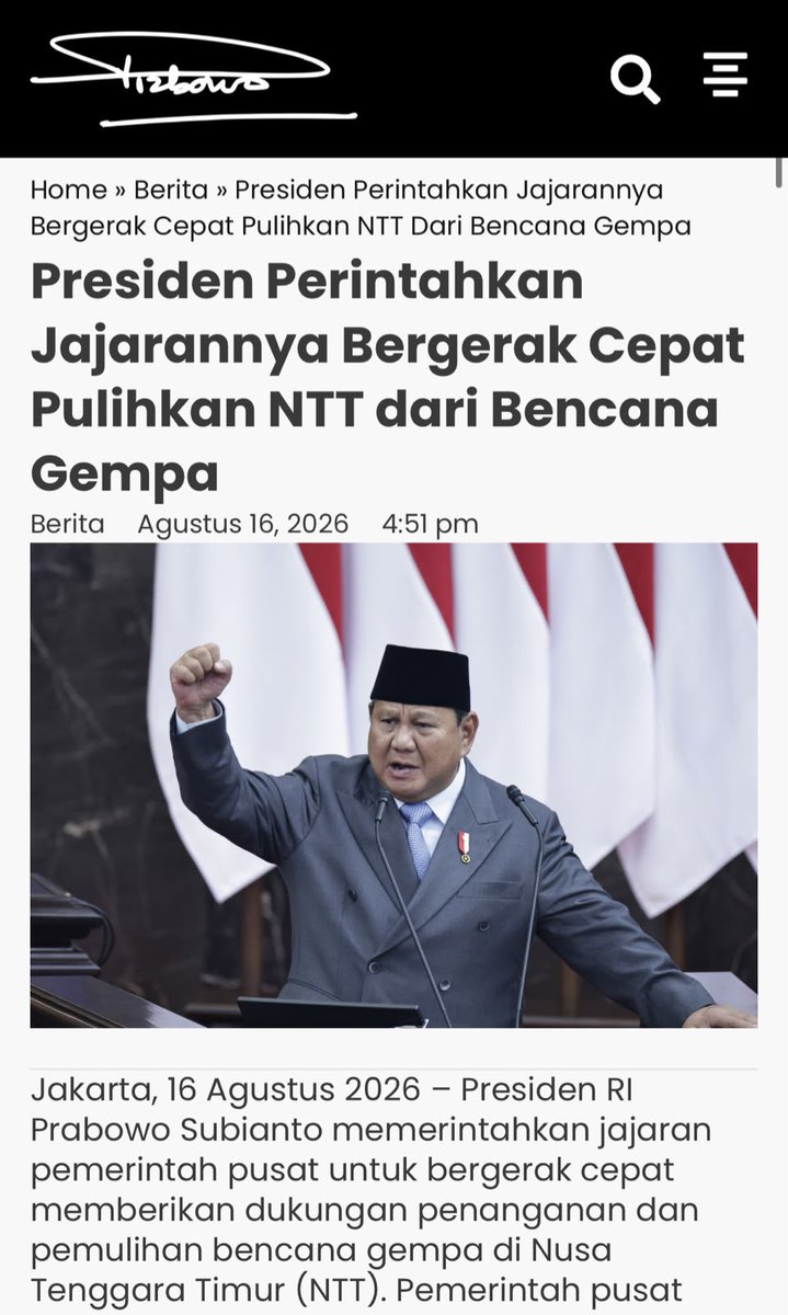 Anggi_tama_'s tweet photo. Dukungan kebijakan untuk daerah 3T merupakan bentuk nyata keadilan sosial. Dana desa dan pembangunan daerah perbatasan semakin diperkuat.
Bergerak Percepat Konsolidasi https://t.co/iOQpF7cTBR
