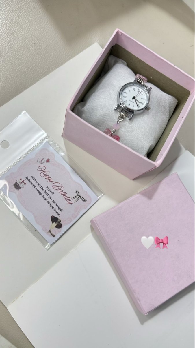 hanesaccessory's tweet photo. @yappingfess wts watch beaded bracelet 👀✨
💰 50k-85k
🌧️ dom bogor 
✅ custom size | custom design 
Cocok untuk kado
˚˖𓍢ִ everything u need is right here. 🎀✨
https://t.co/VUeWBRRdbU https://t.co/NyiDIF98Fw