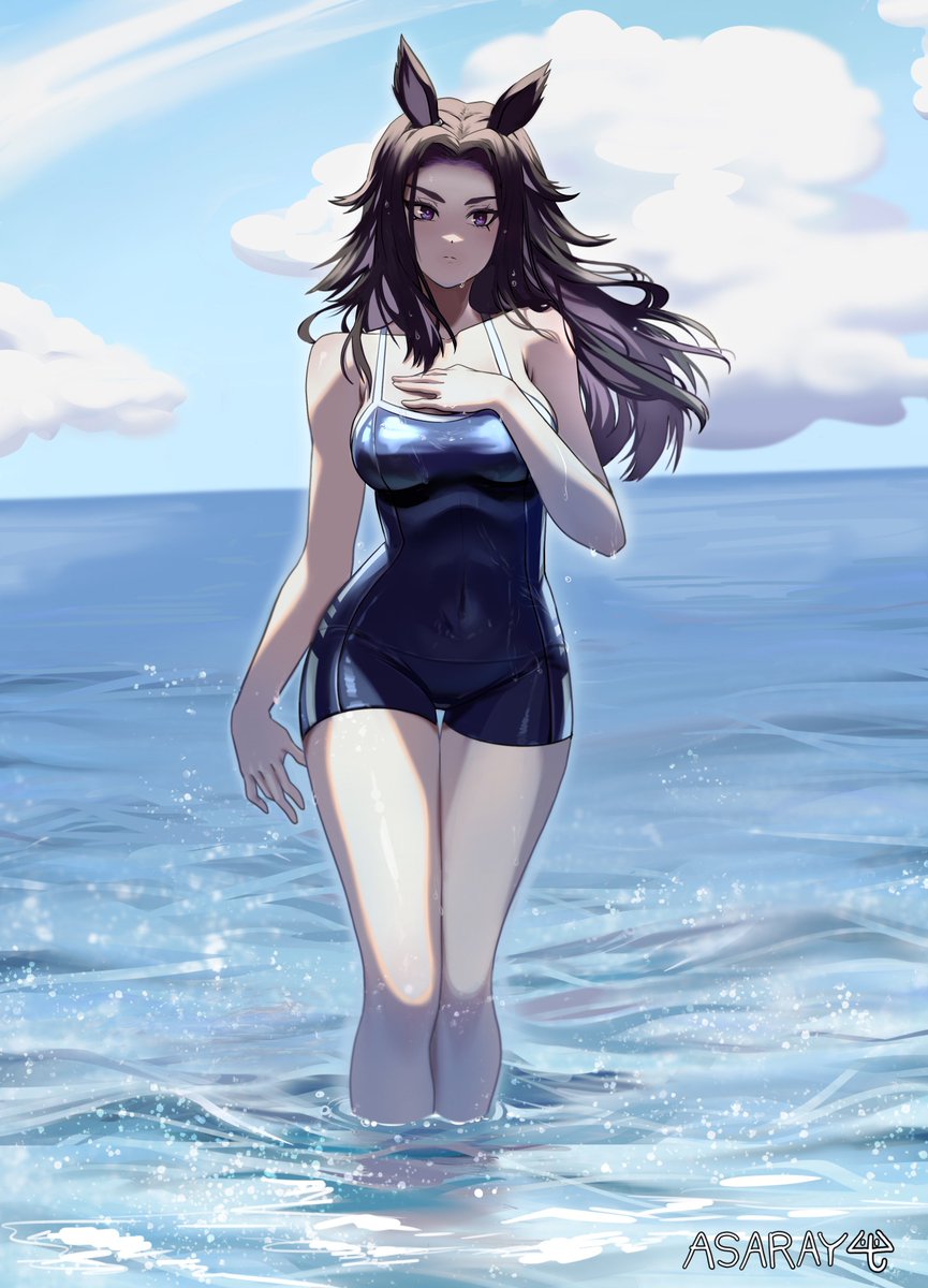 Assaray4752's tweet photo. #우마무스메 #페노메노 #���영복 #여름
#UmaMusume #Fenomeno #Swimsuit #Summer
#ウマ娘 #ウマ娘プリティーダービー #フェノーメノ #水着

이건 다른 표정 https://t.co/ziUZNFPoc8
