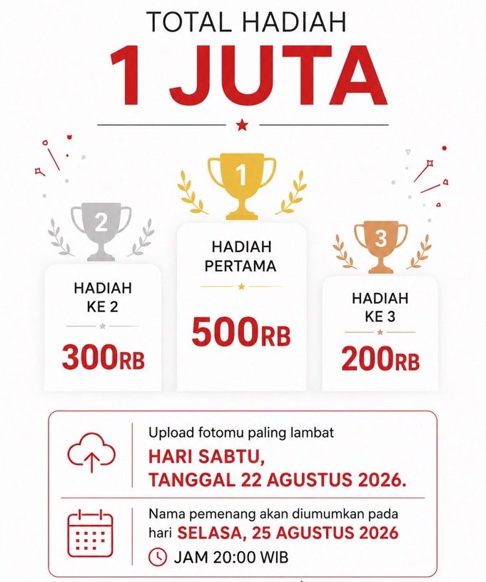 lebihbaik25's tweet photo. Yuk ikut yuk! https://t.co/1ZIBrN42sx