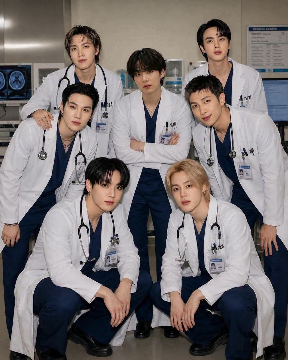 rose_granillo's tweet photo. Our BTS Doctors......all the meds we need 🫂 https://t.co/gue263vlOf