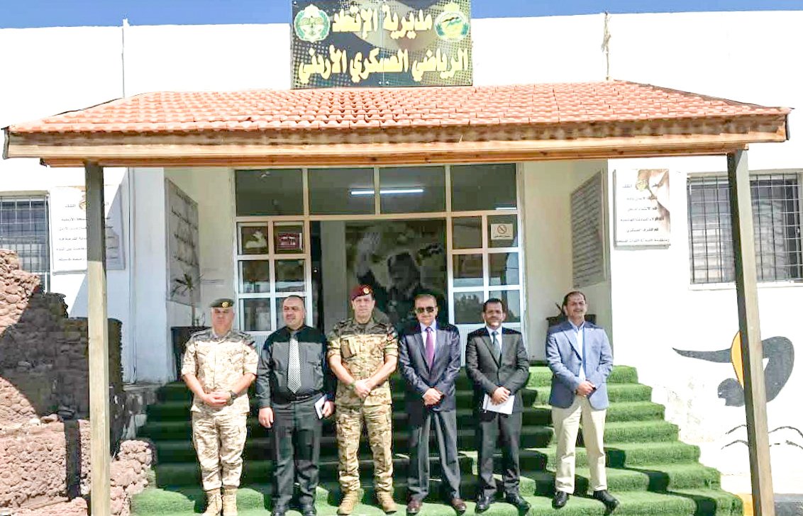 HCDS_JO's tweet photo. بحث سبل التعاون الرياضي بين الهيئة والاتحاد الرياضي العسكري.
للتفاصيل https://t.co/TCQbDCE1sf

#الاردن #الهيئة_الهاشمية_للمصابين_العسكريين https://t.co/uvLG5OpZ7B