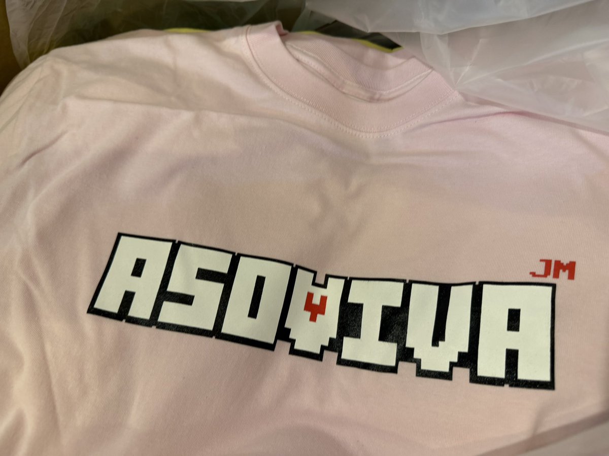Asovivakoga's tweet photo. 【ASOVIVAグッズ】
7周年アンテTee 到着しました♪
明日より受け渡し可能です。
皆さんに連絡は明日よりします。

〆切から問い合わせが多かったので
ラストの2次受注開始します。
8/26〆切です。

是非よろしくお願い致します🙇 https://t.co/yRMkIMQIxZ