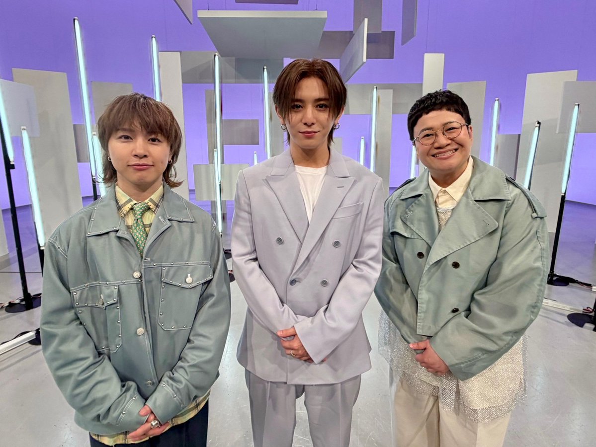ntv_ubugoe's tweet photo. 今夜24:59📺
『#うぶごえ』

MC #山田涼介 さん
#近藤春菜 さん #syudou さん

今回は過去最大5人体制🔥
コンポーザー：nqrse, yuigot
×シンガー：VanilLa, じゃすぱー
×イラストレーター：ななみ雪

どんな楽曲・MVが生まれるのか
その“うぶごえ”の瞬間をお届け

#うぶごえ で
リアタイ感想是非🙏 https://t.co/PPMNjfDn31