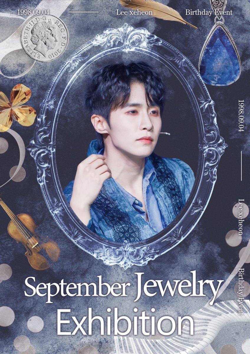 xh_exhibition94's tweet photo. 𖩩᩠᮫🍰ꠂ 𝑆𝑒𝑝𝑡𝑒𝑚𝑏𝑒𝑟 𝐽𝑒𝑤𝑒𝑙𝑟𝑦 𝐸𝑥ℎ𝑖𝑏𝑖𝑡𝑖𝑜𝑛 🎂₊˚⊹

이세헌 배우님의 생일을 기념하며
생일카페 이벤트를 진행합니다.

💎위치 및 기간

카페 씬플로우
종로구 동숭4나길 1 1층

26.09.04~05 
PM 12:30~8:00

#9월4일_가장빛나는_세헌
#보석같은_세헌생일_함께축하해주세헌 https://t.co/kxHZlIADw7
