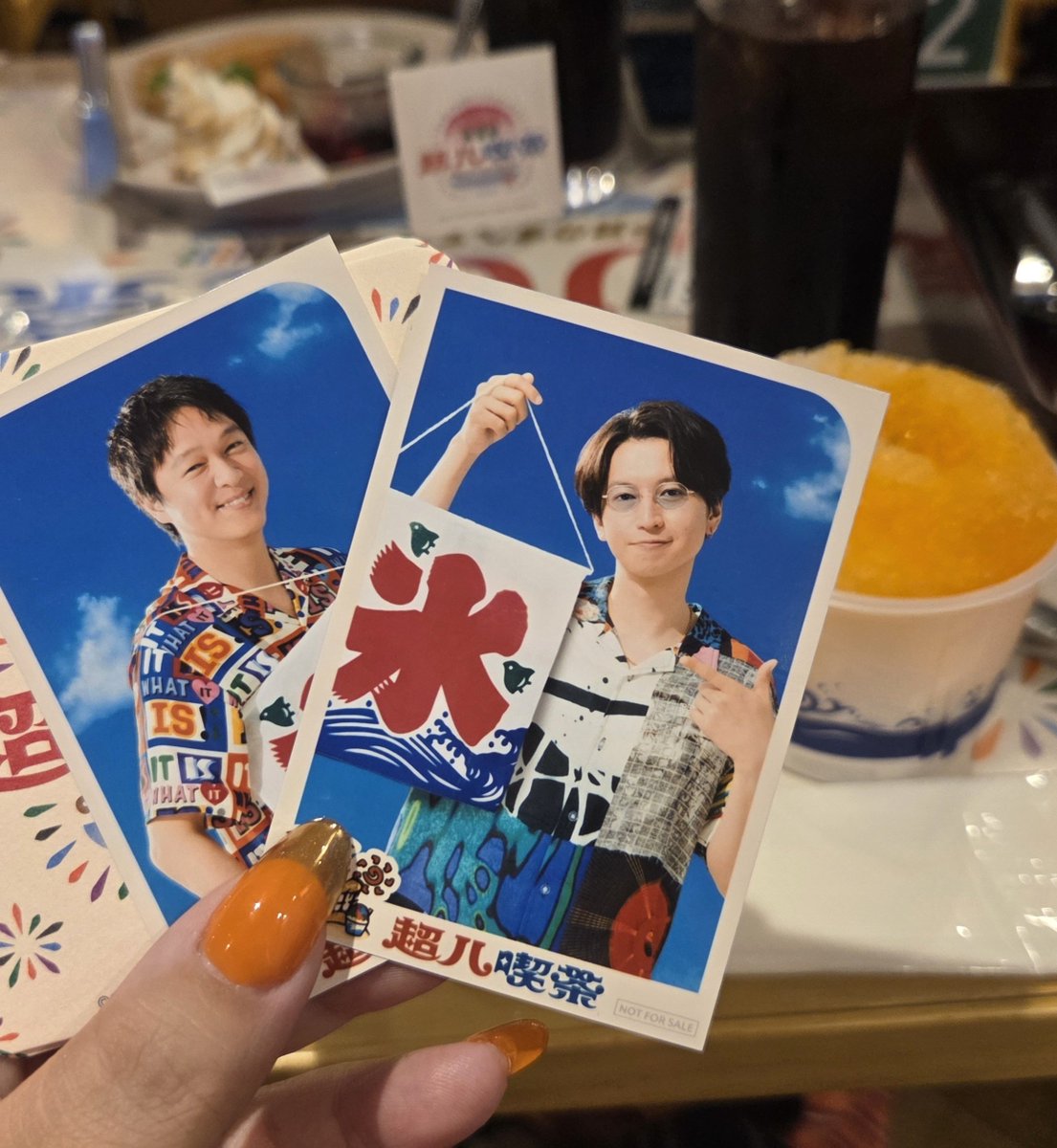 h_maru1126's tweet photo. 超八喫茶楽しかった！
結構余裕のある時間でゆっくり楽しめた🧡
大須も帰りにブラブラしてきた！ https://t.co/NhSf9W9zbT