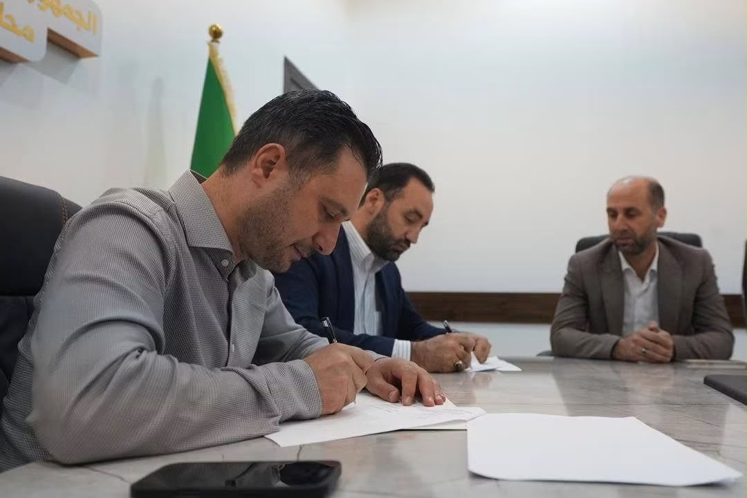 monzersallal's tweet photo. Pleased to sign a cooperation agreement between @StabUnit &amp; Aleppo Governorate to support cultural development &amp; adult education, including literacy programs.
Investing in education &amp; capacity building is essential to strengthening development &amp; stability. https://t.co/XXHL4sTgSu