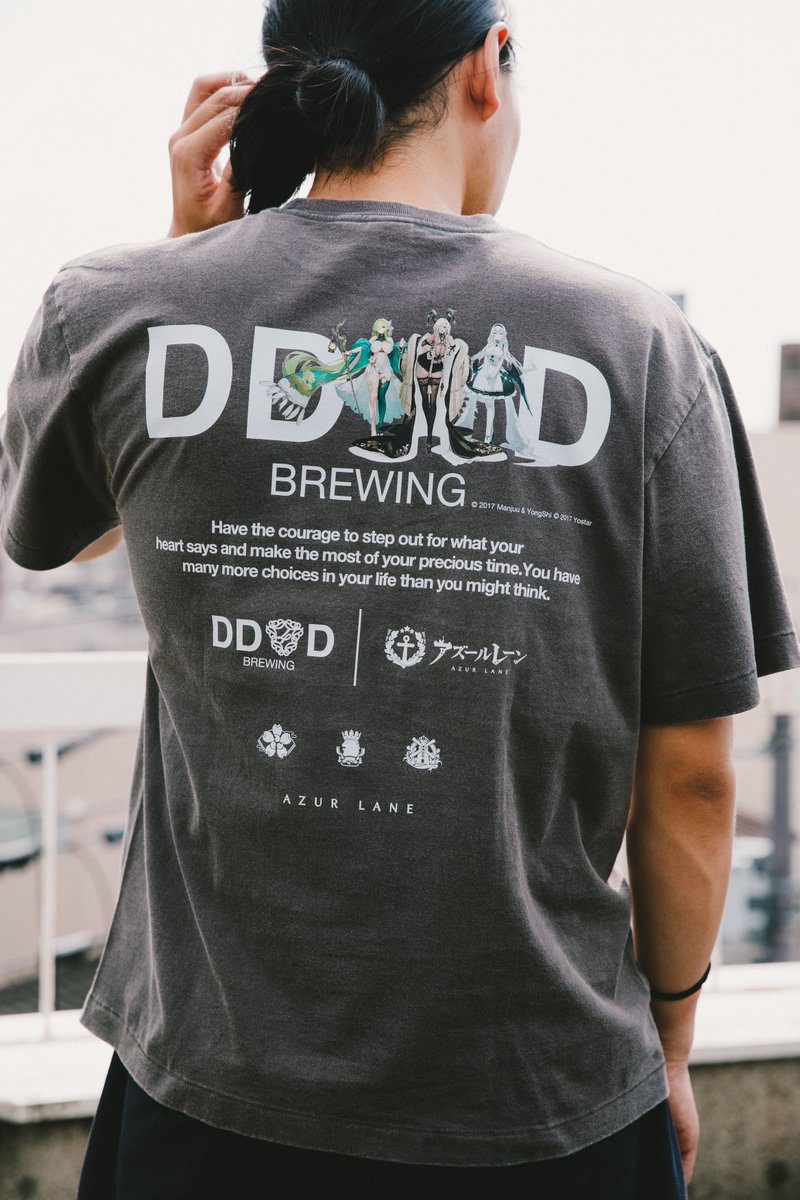 BrewingDd4d's tweet photo. コラボTシャツを着て、MUSI9 FES.へ飛び込もう!⚓️📷
【DD4D×アズールレーン】
▼詳細・ご購入はこちら https://t.co/p9Z4m6vEWS
#DD4D #アズールレーン #アズレンMUSI9FES https://t.co/DOcwURuxui
