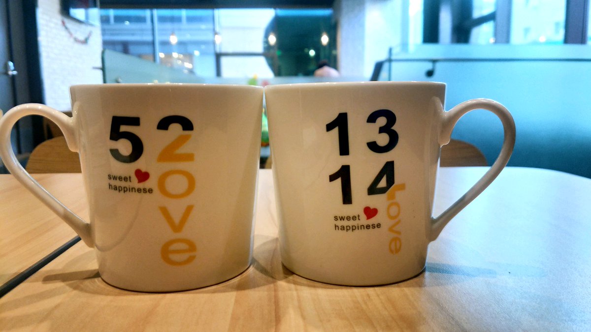 MomoKim9's tweet photo. Missing the person across the miles, but my coffee mug has your name on it — midnight video call’s already on the calendar. https://t.co/XsMphdVBCo
