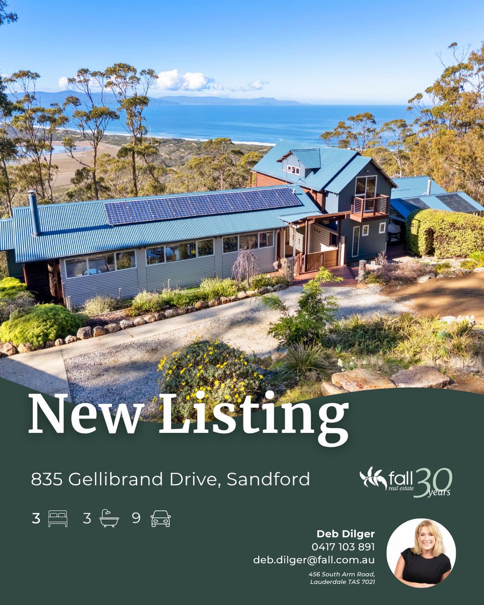 FallRealEstate's tweet photo. Unique property overlooking Storm Bay

🏠 For sale - 835 Gellibrand Drive, Sandford

3 🛏️ | 3 🛀 | 9 🚗

To find out more about this property and view open home details, visit: https://t.co/KkkWM8SqYn https://t.co/cHZUTbKwpP