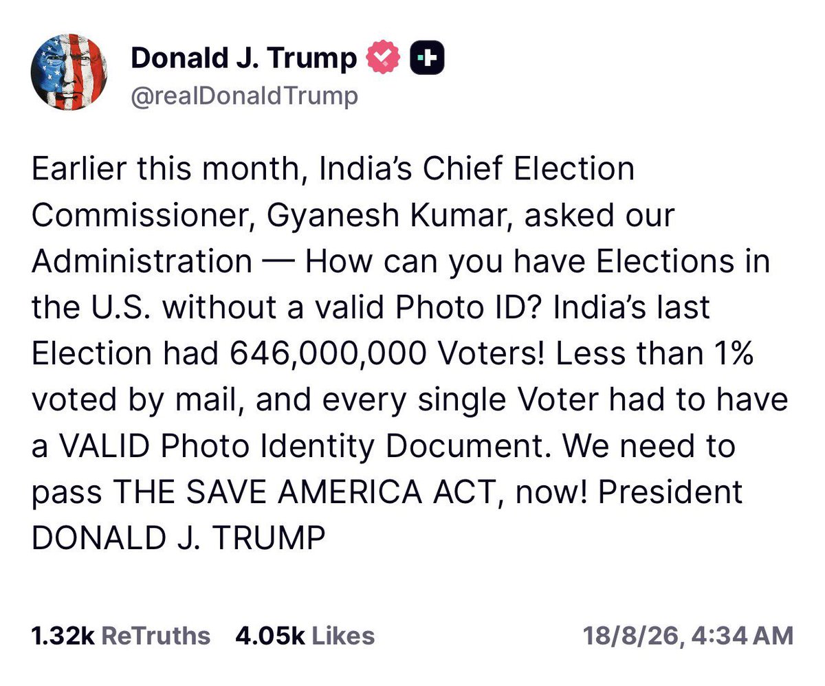 Rj1569's tweet photo. कहने के लिए अमेरिका ही मिला था क्या।
वो भी भूरे चाचा के कार्यकाल में
#Electioncomission https://t.co/r0pj8p9tbr