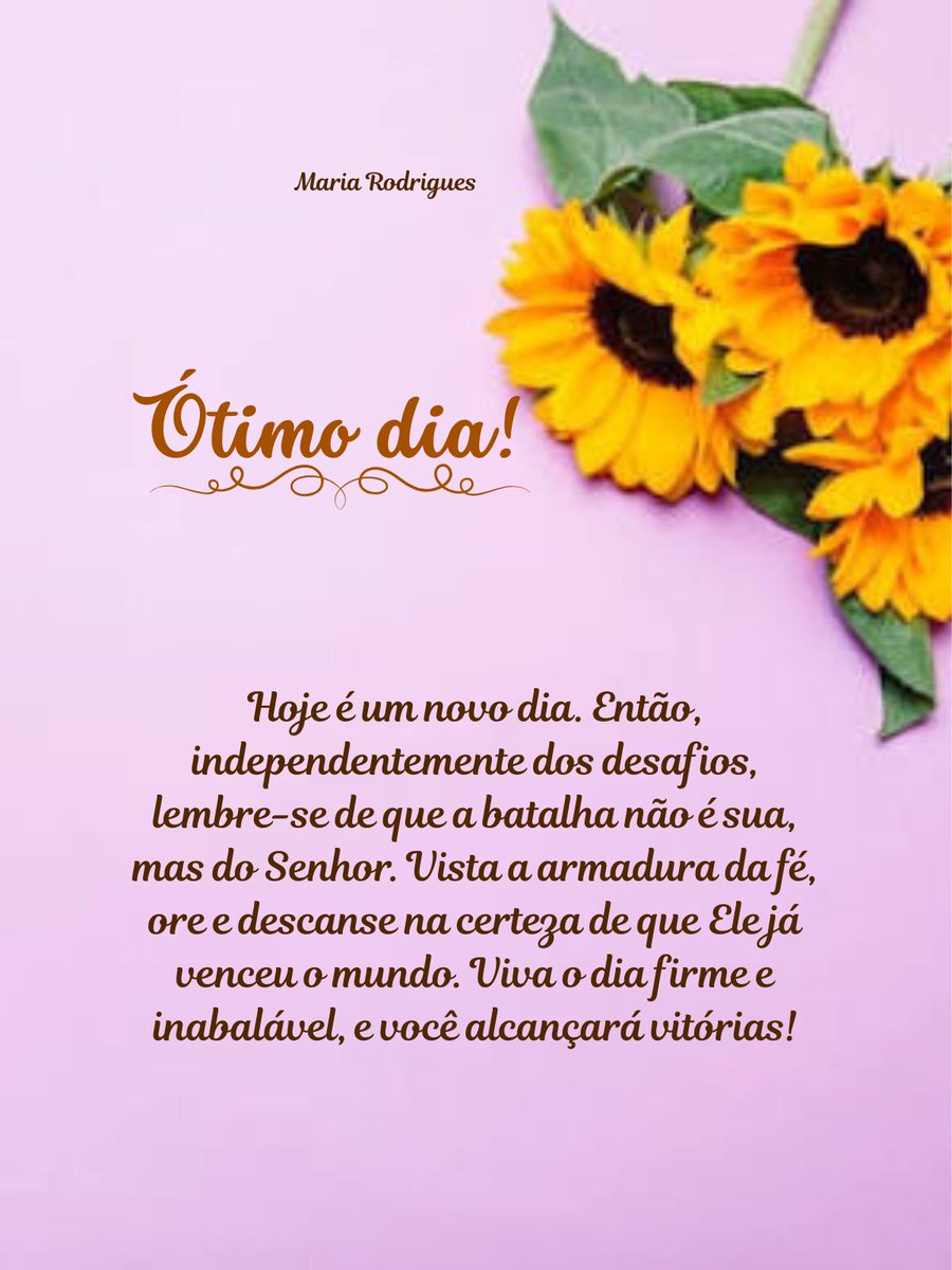 7MariaRodrigues's tweet photo. #bomdia #desafios #senhor #fé #oração https://t.co/iBYffUw2Ok