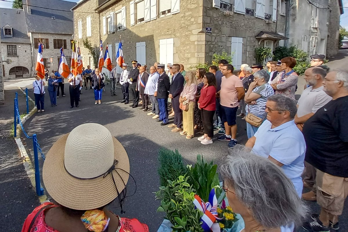 Image de Préfet de la Corrèze - #Hommage | 🇫🇷 Hier, lundi 17 août, le directeur de cabinet, Alban d’Herbigny, a participé à la com