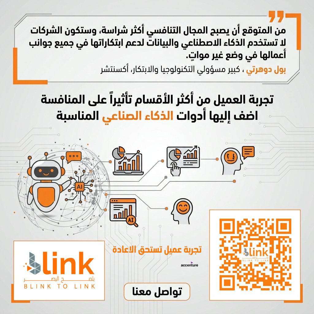 BlinkToLinK's tweet photo. تجربة العميل من اكثر الاقسام تاثيرا على المنافسة اضف اليها ادوات الذكاء الصناعي المناسبة 
 تواصل معنا ,
 #customer_experience #تجربة_العميل #خدمة_العملاء #مركز_الاتصال #السعودية #المتسوق_الخفي #mystery_shopper #cusotmer_Journey #رحلة_العميل #الخدمات_اللوجيسيتة #مطاعم #سيارات https://t.co/v8aEIA2z12