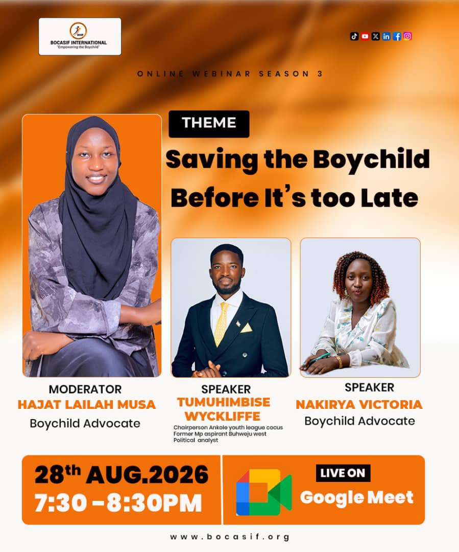 bocasif's tweet photo. If you care about the future of our young men, we would love to have you in the room.
🗓 Date: Friday, August 28, 2026
⏰ Time: 7:30 PM – 8:30 PM
💻 Venue: Live on Google Meet
Save your spot here: https://t.co/wGI6y7ZxDL https://t.co/gdaWHSwA9L