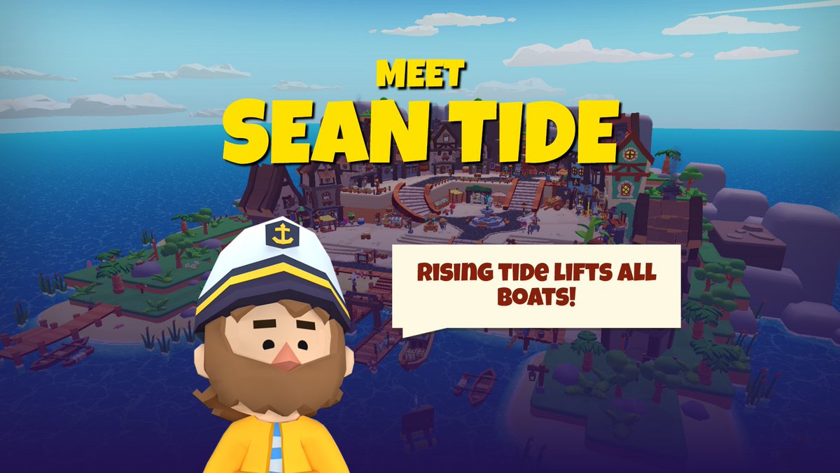 ParadiseTycoon's tweet photo. Introducing the NPCs vol 6 🌴👋

Meet Sean Tide 🌊

A quiet introvert who'd take the lighthouse over any crowded city. Sailor, fisherman, keeper of the light.

He rebuilt the lighthouse for Port Ohana, making safer waters for everyone passing through.

Find him at the lighthouse, where the sea meets the shore 🌴