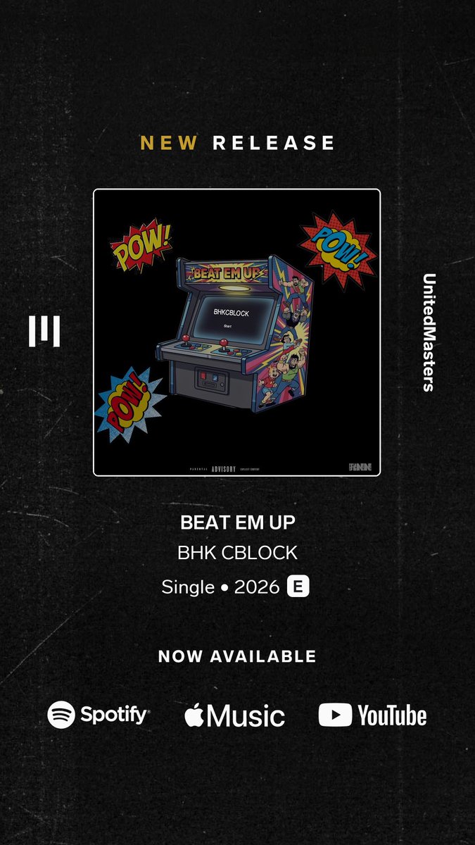bhkcblock's tweet photo. BHK CBLOCK - BEAT EM UP ALL PLATFORMS 🔥🔥🔥 https://t.co/eFW3SfkOvs https://t.co/hzCU6gWKjA