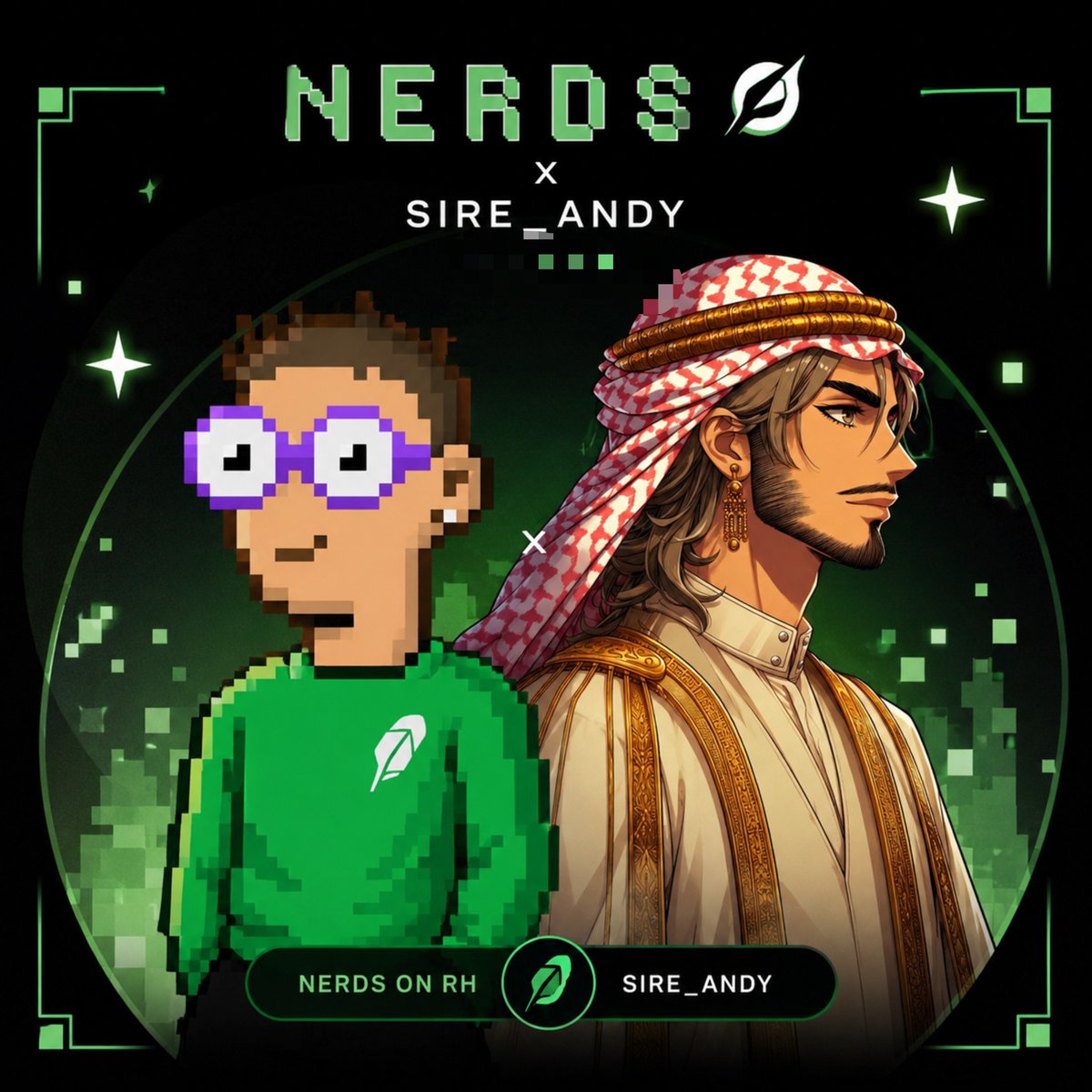 IamSire_Andy's tweet photo. 🔔  Nerds on Robinhood🤓

Giving out WL for the upcoming mints;
✅️ 10 GTD
✅️ 15 FCFS

Supply : 3579
Mint price : TBA
Mint date : TBA

To Enter:
Like + Retweet this post
Follow: @nerdsonrh & @IamSire_Andy
Comment "NERD"

Like, Retweet & Comment:
https://t.co/OuBeUndQZl

48HRS ✅️
Stay NERDY🤓