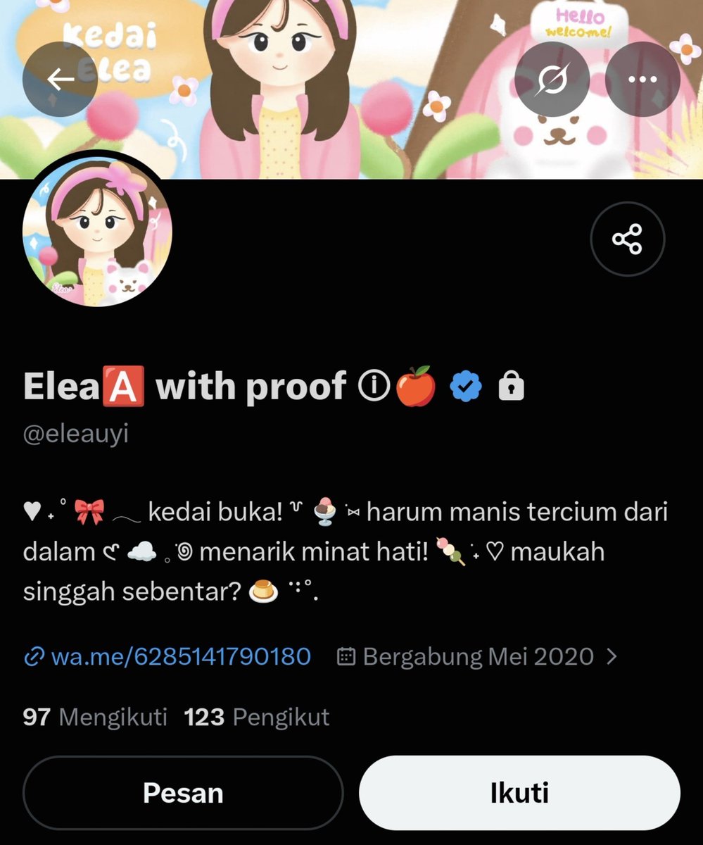 aurorayaw's tweet photo. Ini profile penipu

#zonauang #bealanja https://t.co/nAtqVN33pT
