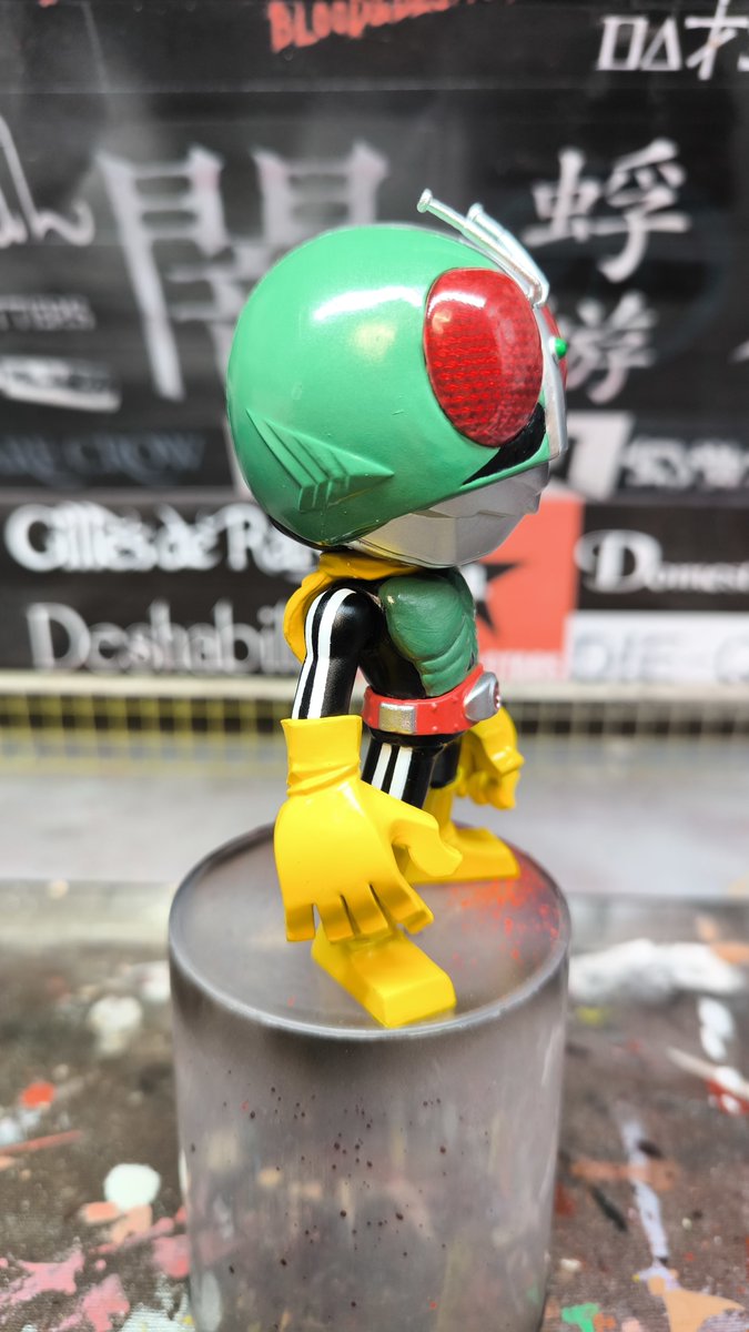TADACy_com's tweet photo. ガチャ カプセルトイ 仮面ライダー パワーナックル POWER KNUCKLE byTOUMA × KAMEN RIDER vol.2

仮面ライダー2号をニセ仮面ライダーにリペイント https://t.co/iTRDgdeRe1