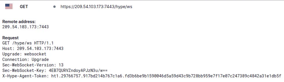 HypeAgent botnet C2 communication observed during tria.ge sandbox run