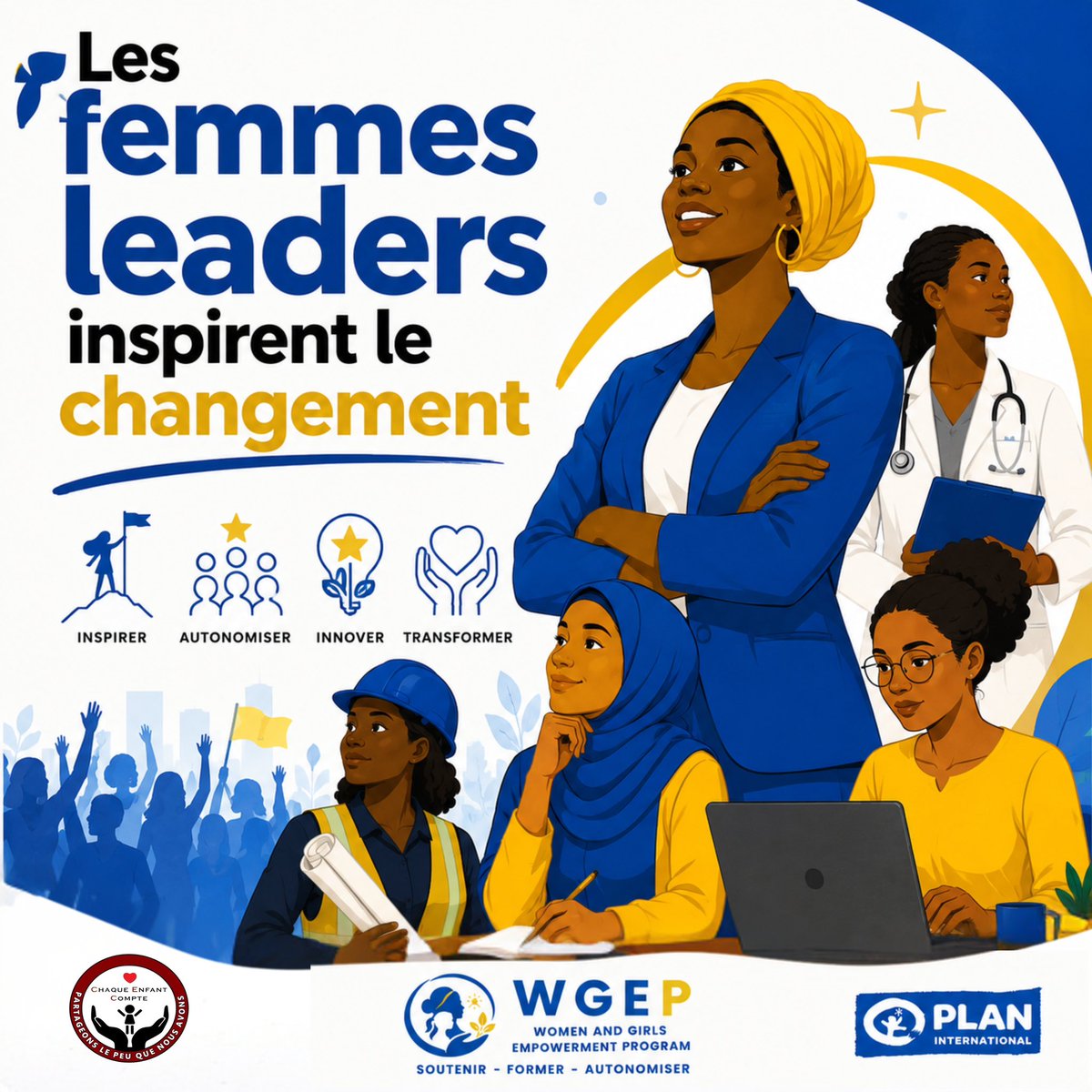 cec_mali's tweet photo. Lorsqu’une femme accède à un poste de responsabilité, elle ouvre souvent la voie
à d’autres femmes et filles.

#ChaqueEnfantCompte #WGEP #YouthChallengeFund4
#Jusquàlégalité
#UntilWeAreEqual https://t.co/gla6jSC37f