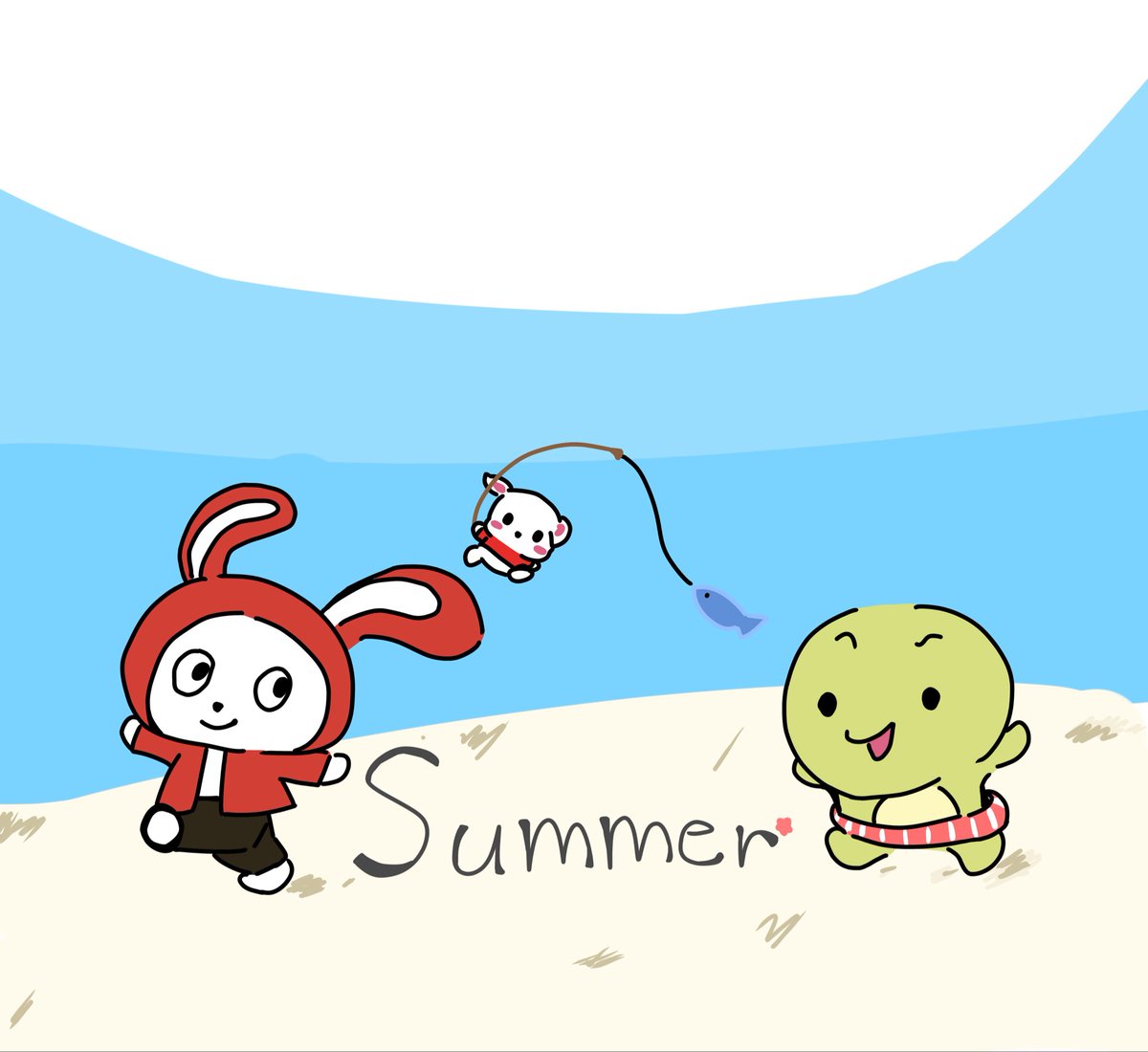 tapo000's tweet photo. ☀︎夏を楽しむ☀︎
#まいぜん #まいぜんシスターズ #まいぜんイラスト https://t.co/tKgJvXqbgA