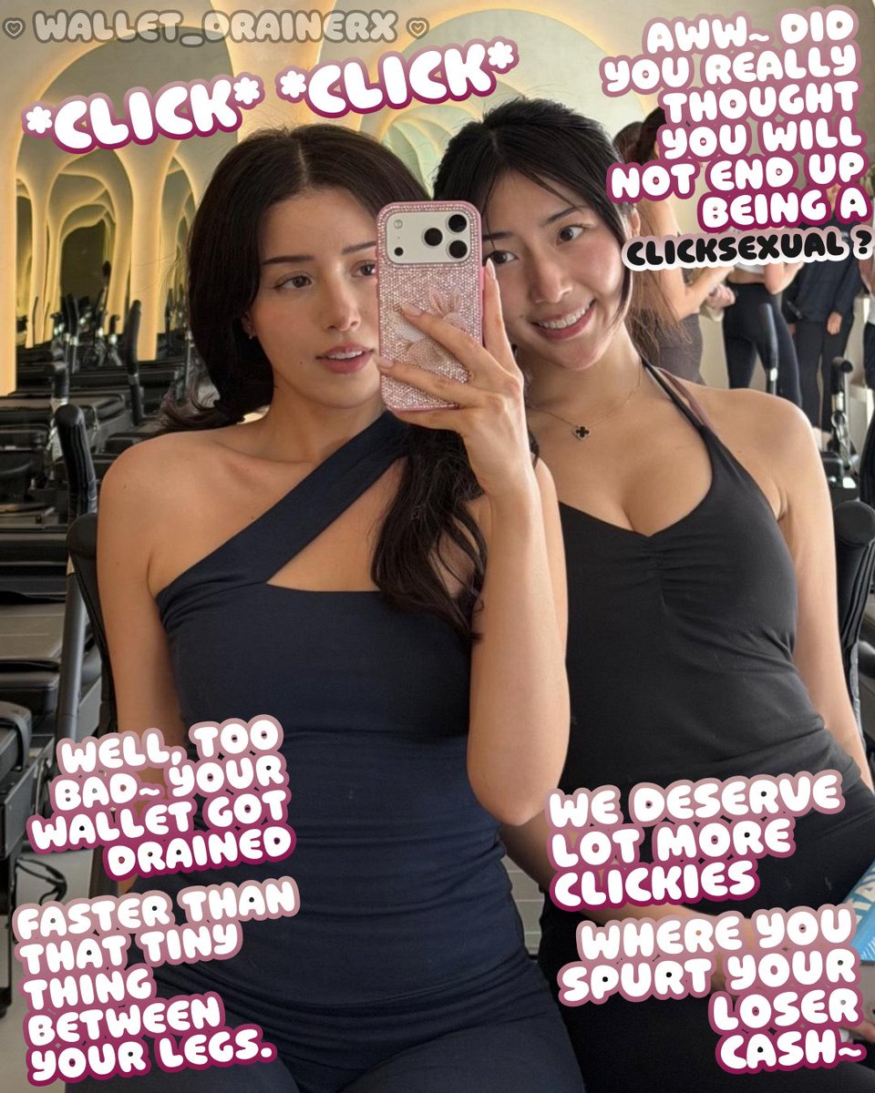 wallet_drainerx's tweet photo. You don't get to do anything but clicking your life away😋 

Your wallet needs to be fucking ruined so bad~

JUST CLICK CLICK CLICK :3

manscam pokimane catfish humanATM pigyy https://t.co/tbZCycxKUU