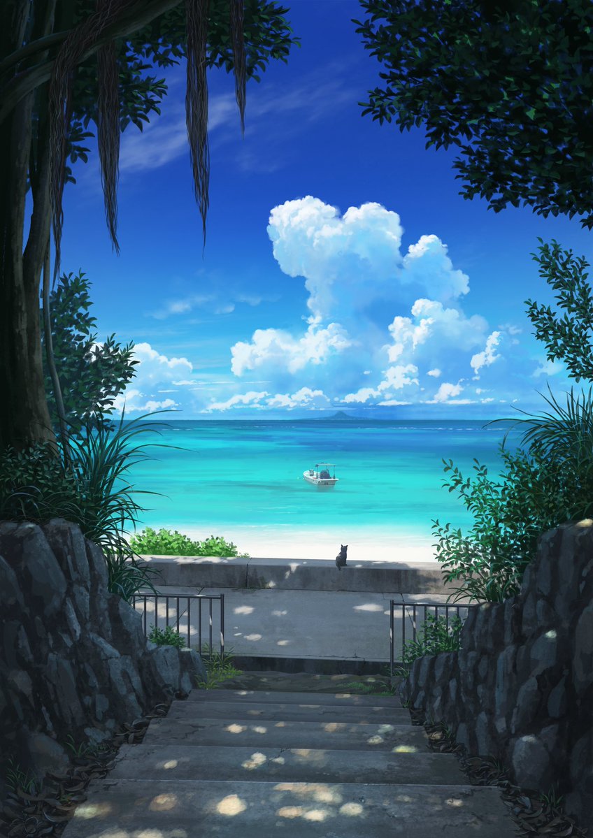 kuroneko_no_pei's tweet photo. この島のお気に入りスポット https://t.co/ygQTYwADf5