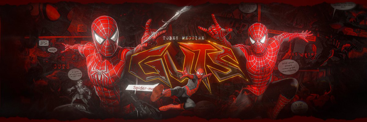 ZennyDzns's tweet photo. Comic Header
Tobey Maguire @gutsdzn 
 
‐ DMs For Paid Work 📧
‐ Discord https://t.co/GUx9SzUrsM https://t.co/dYrTcmqm59