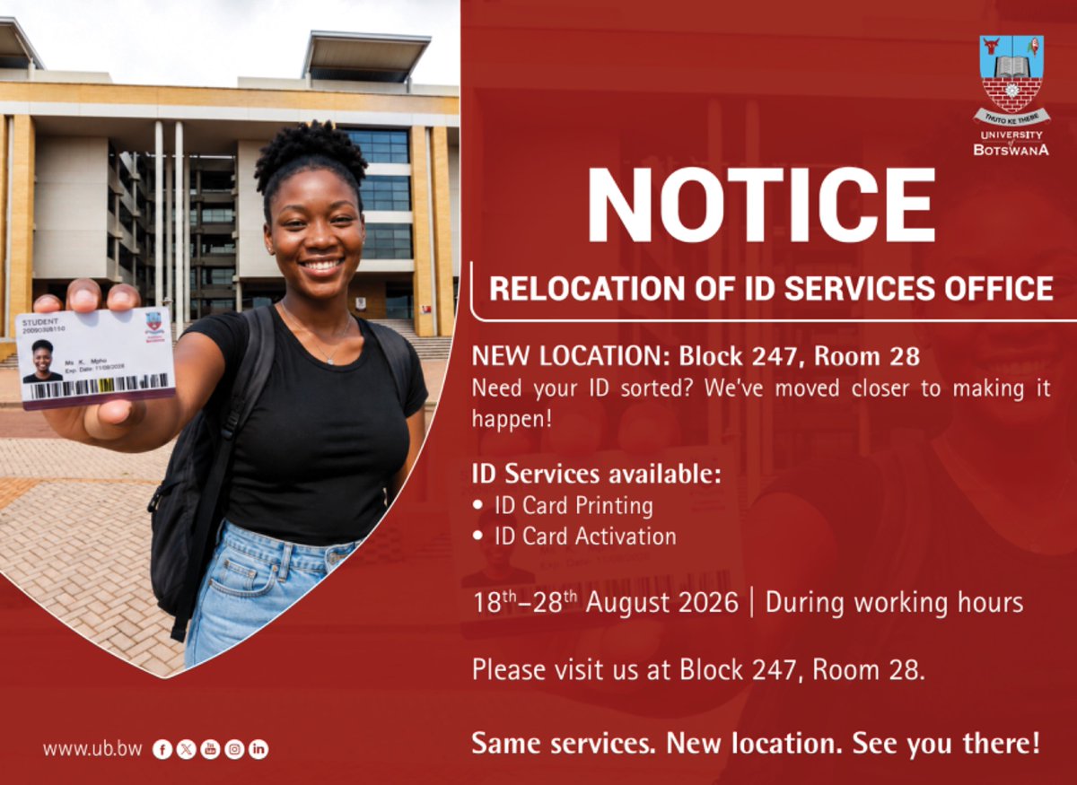 UBBotswana's tweet photo. https://t.co/kMWXrf5768
