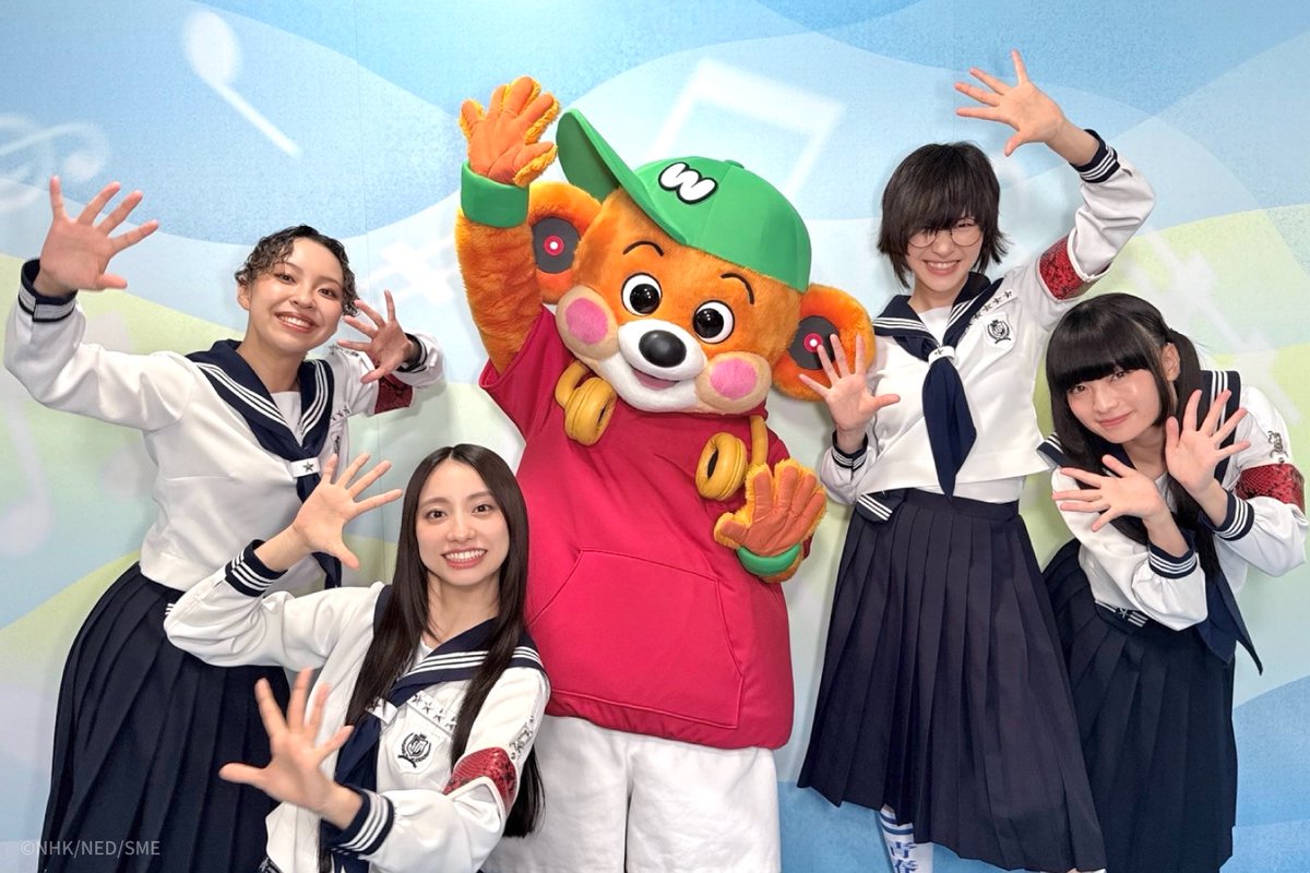 thewakeybase's tweet photo. 🎶 ┈┈┈┈┈┈
NHK夏の音楽祭
#うたであえたら 2026
　　　┈┈┈┈┈┈ 🎶

#新しい学校のリーダーズ 
さんともお会いできました📸

優しく声をかけてくださって
嬉しかったなぁ！

山本リンダさんとの「どうにもとまらない」も最高でした💃
いつか一緒にパフォーマンスできますように🌟

▼NHK ONE見逃し配信
https://t.co/BXU83i9lj9

#ウェイキー #TheWakeyShow
@japanleaders