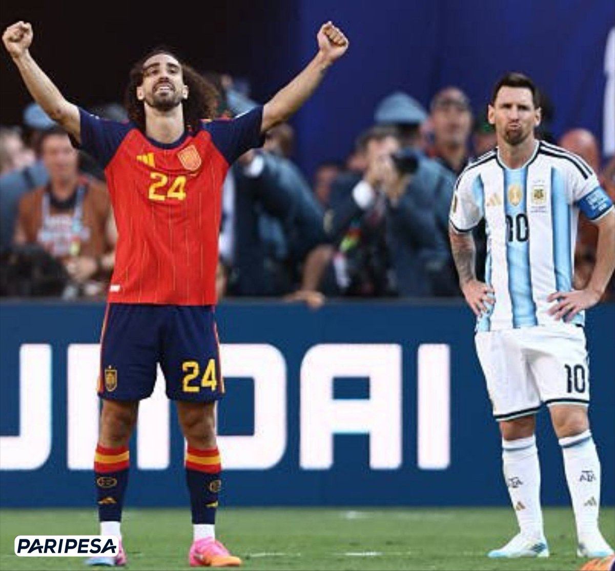 Lavozgalactica's tweet photo. Celebrando que hoy es el día 30 de la derrota de Argentina en la final del Mundial. 😭🇪🇸 https://t.co/DjSkIsgqet
