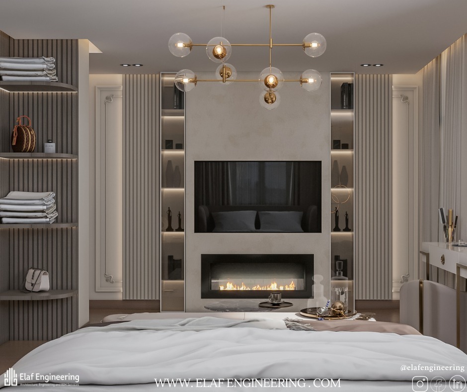 ElafBusineum's tweet photo. Master Bedroom Interior🛏️
 صُمم بعناية ليجمع بين الراحة والأناقة. ✨
تفاصيل مدروسة ولمسات راقية تخلق مساحة هادئة، مريحة، وبإحساس مميز. 🤍
@ElafEngineering 
#MasterBedroom #InteriorDesign #BedroomDesign #InteriorArchitecture https://t.co/k49mB8IuQc
