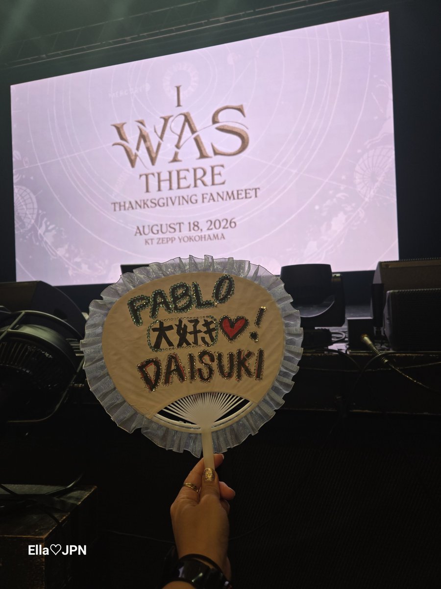 ellabambola's tweet photo. Pablooooo 大好きー❗😍😍😍
See youuuuu~

SB19 TOGETHER IN YOKOHAMA
@SB19Official #SB19
#SB19FanmeetInJapan
#SB19日本ログ2026 https://t.co/0xR9yLPv6o