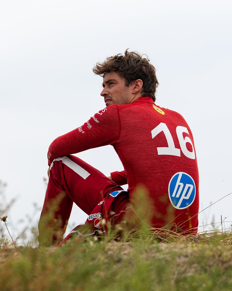 F1's tweet photo. Charles didn't get to finish the race in 2025... but he DID give us one of the most iconic photoshoots in F1 history 😮‍💨

#F1 #DutchGP https://t.co/cRmjqKVLuz