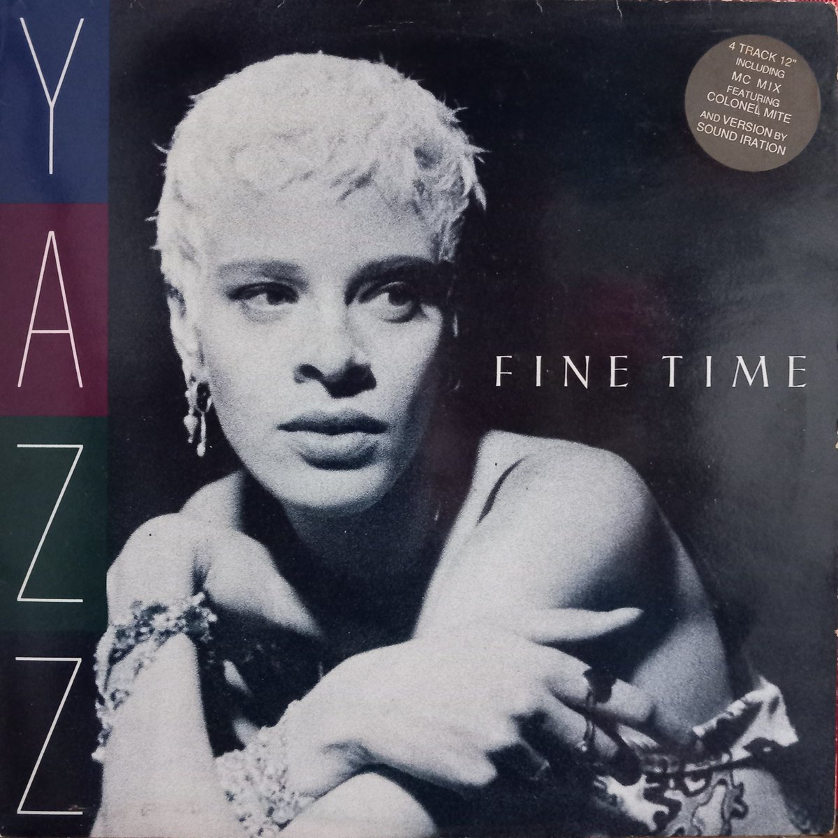 StevieHarryman's tweet photo. 1989. Fine Time 12" 4 track #yazz #colonelmite #biglife #80s #vinyl #mycollection https://t.co/IgfkCoziO0
