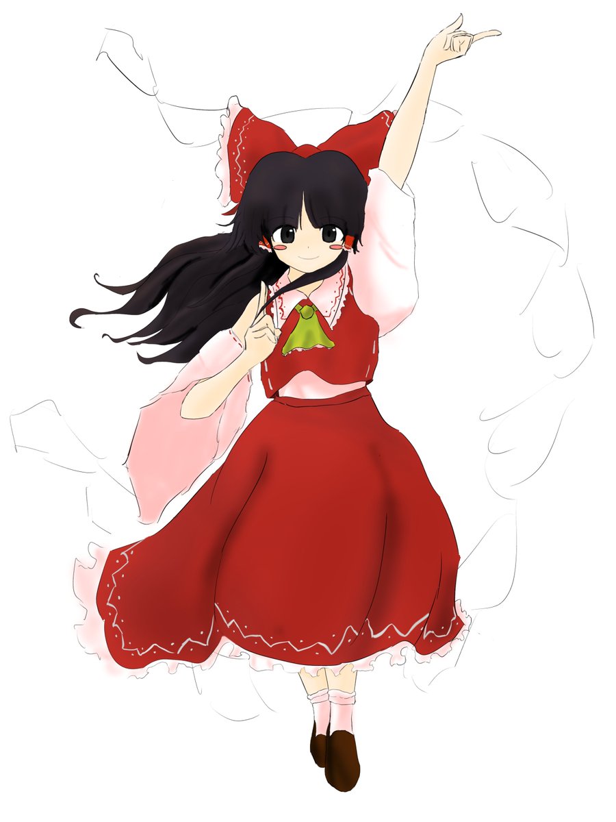 yumegumo_333's tweet photo. かわいい霊夢！ https://t.co/GJUQakUCzT