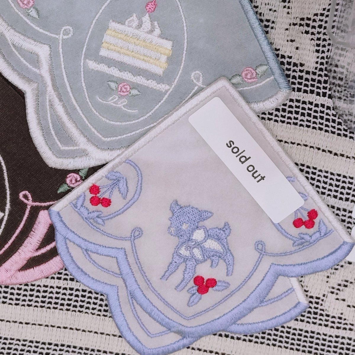 guiltyfog's tweet photo. ここの刺繍コースター甘々で可愛い...
ブランド:Rocoa https://t.co/8w0m0Rdu8F