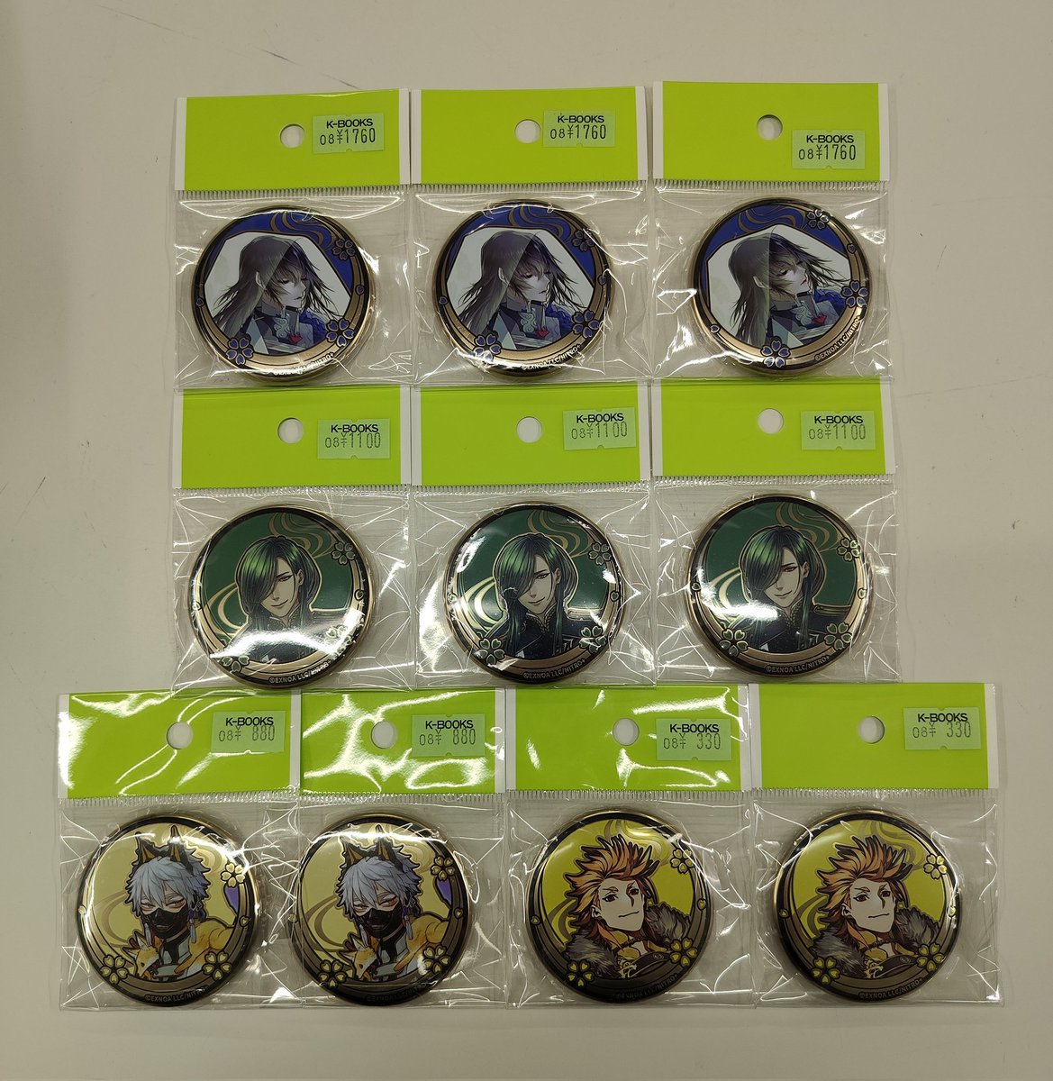 入荷情報】 刀剣乱舞 とうらぶ アルティメタルマグネットコレクション