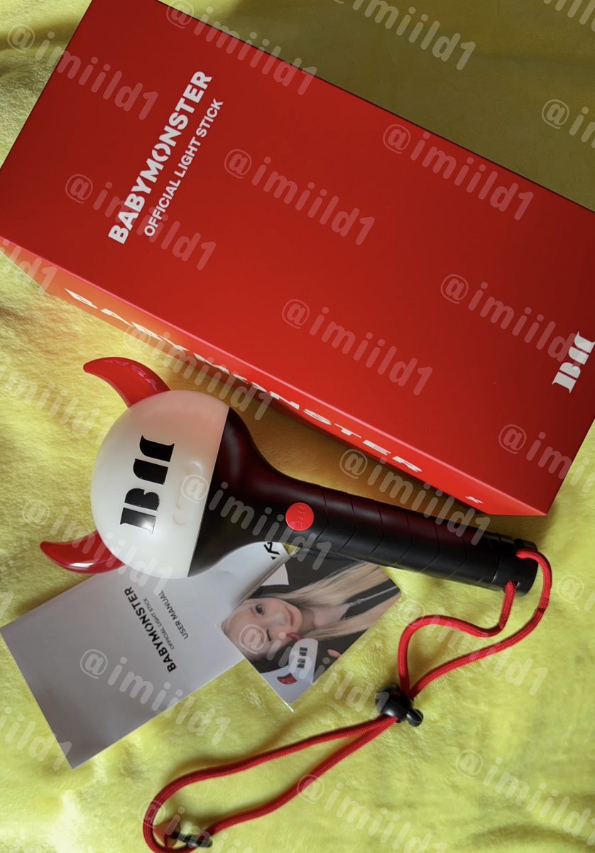 imiild1's tweet photo. 😈🔆ปล่อยต่อแท่งไฟ 1,200 ส่งฟรี🔆😈
ใช้งานไป 1 ครั้ง💯✨ (พร้อมโอนลดได้อีก)
DM สอบถามดูรูปเพิ่มเติมได้นะค้าา🙇🏻‍♀️🙇🏻‍♀️
 #BABYMONSTERinBANGKOK
#BABYMONSTER 
#ตลาดนัดเบม่อน 
#ตลาดนัดkpop https://t.co/vKBR1NYwre