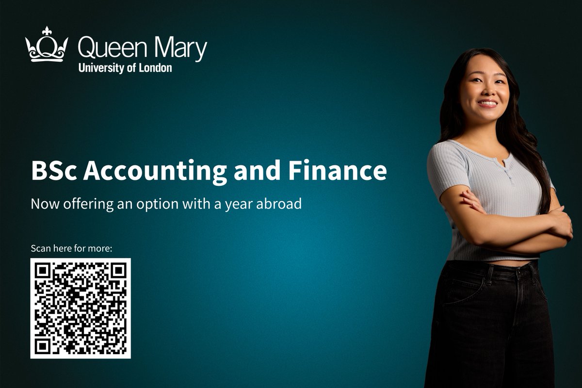 qmbschool's tweet photo. Applications now open for 2027!

Scan the QR codes to find out more.

#QMUL #SchoolofBusinessandManagement #QueenMaryBusinessSchool #Undergraduate #Degree #StudentLife https://t.co/NjY5wYieA8