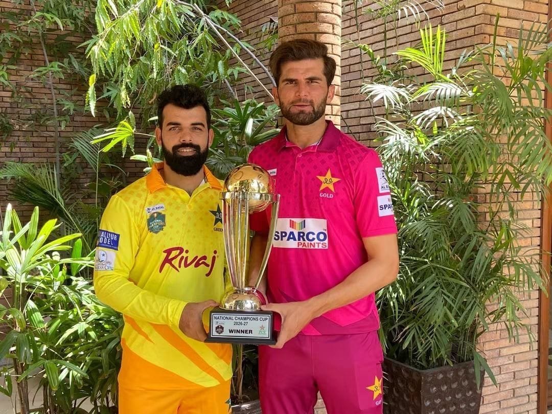 Behindthestupms's tweet photo. NATIONAL CHAMPIONS CUP -🏆

-The Finale Of PREMIUM DOMESTIC ODI CUP WILL Be Played Today Between Pakistan GREEN 🟢 VS PAKISTAN GOLD 🪙.

-Both Teams WILL Be Lead By Shaheen  And Shadab Respectively 📝.

-The Match WILL Be Played At 3 PM At Multan Cricket Stadium 🏟. https://t.co/3uAs3EB6YO