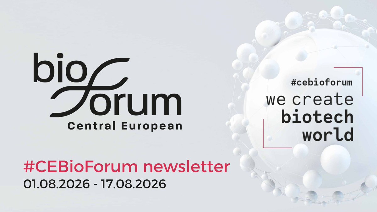 CE_BioForum's tweet photo. 💰 Funding: IPCEI Biotech, NanOX USA &amp; Poland’s Research Roadmap

📩 Stay ahead in biotech - read the full CEBioForum #newsletter and discover what’s next for innovation in Europe.

https://t.co/aBF2aLF2Uj https://t.co/bGaqaPY6I1