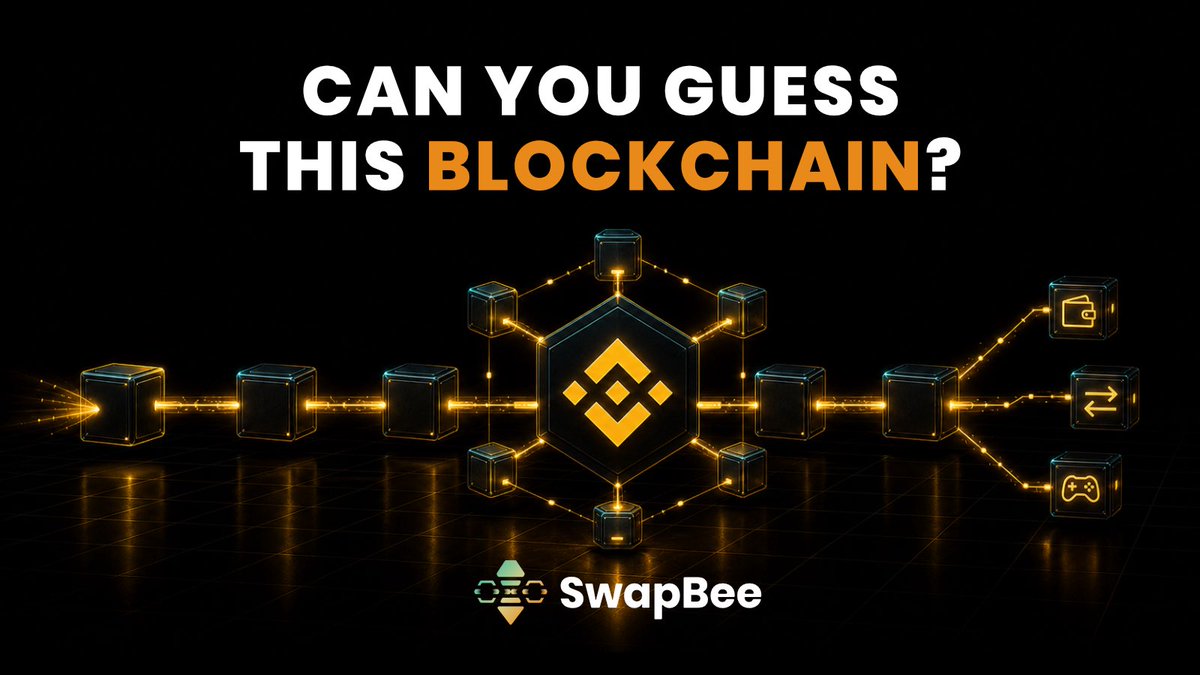 swapbee_com's tweet photo. 🐝 QESTION #2 IS LIVE

Can you guess this blockchain?

How to join:
1. Follow @blockbee_io + @Beenect 
2. Quote this post
3. Drop your answer in the comments

• $100 USDT total prize pool, shared among 10 winners across 5 questions.
• Ends 28 August, 23:59 UTC. https://t.co/VOoQUpnWjK