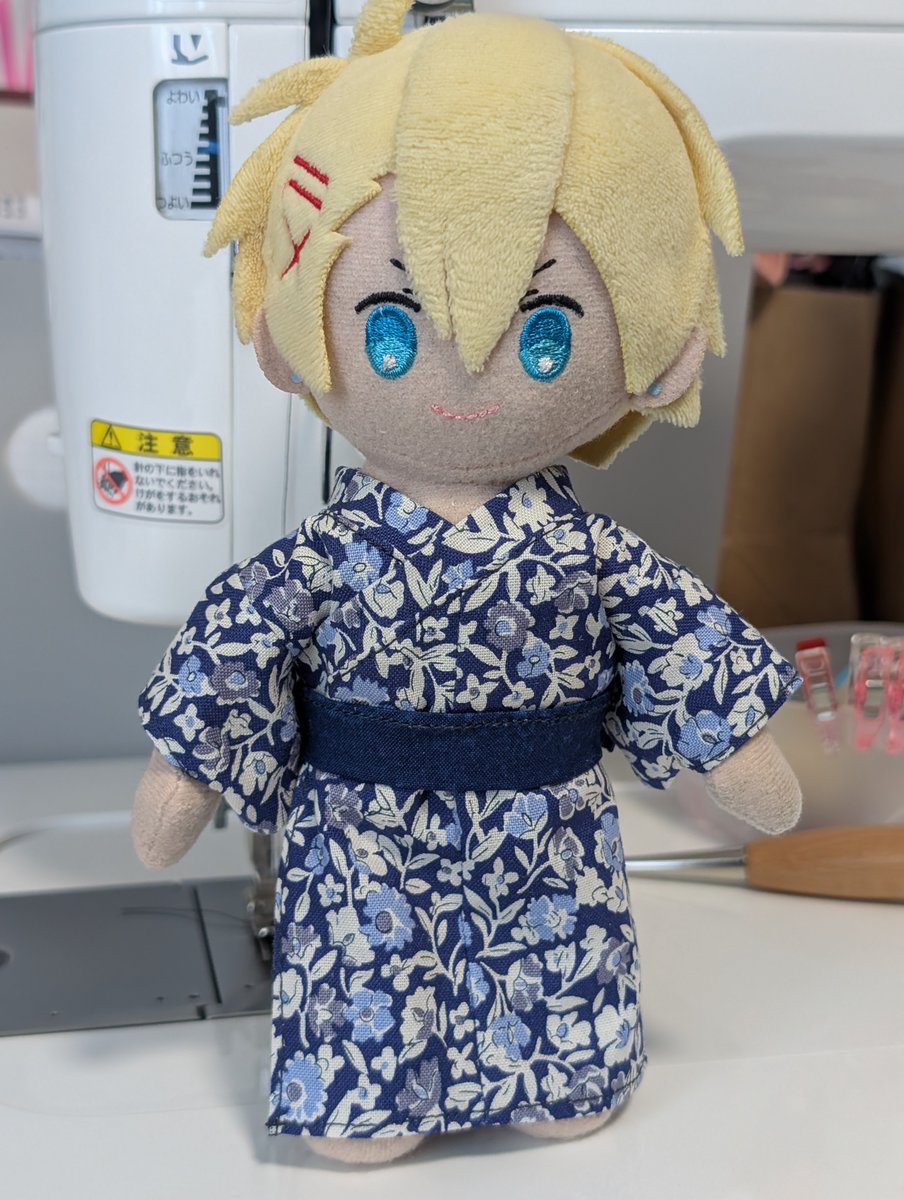 s_rin_52's tweet photo. 浴衣作ったヨ〜 https://t.co/znmJLfJcVs