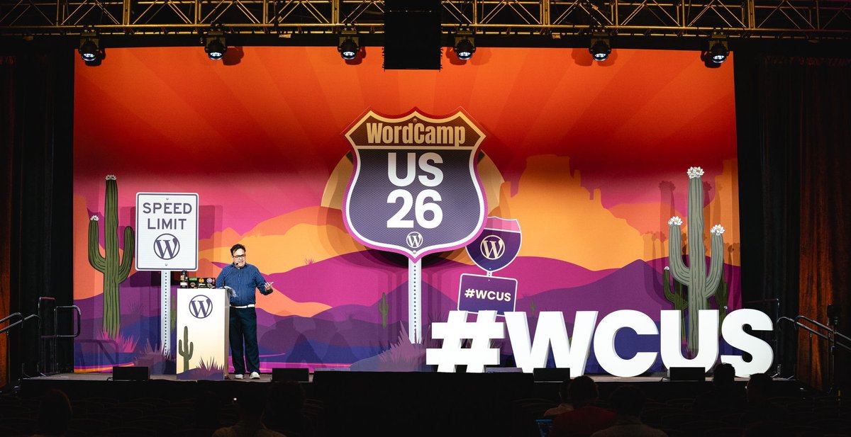 WPDevTeam's tweet photo. ๐๏ธ Thatโs a wrap on Showcase Day at #WCUS 2026 ๐บ๐ธ
A day packed with real-world WordPress stories, AI, automation, security & publishing at scale. Great to see @AfshanaDiya connecting with the community. ๐
Next up: Conference Day 1 ๐
#WordCampUS2026 #WPDeveloper #WordPress https://t.co/Gyez4mPp1V