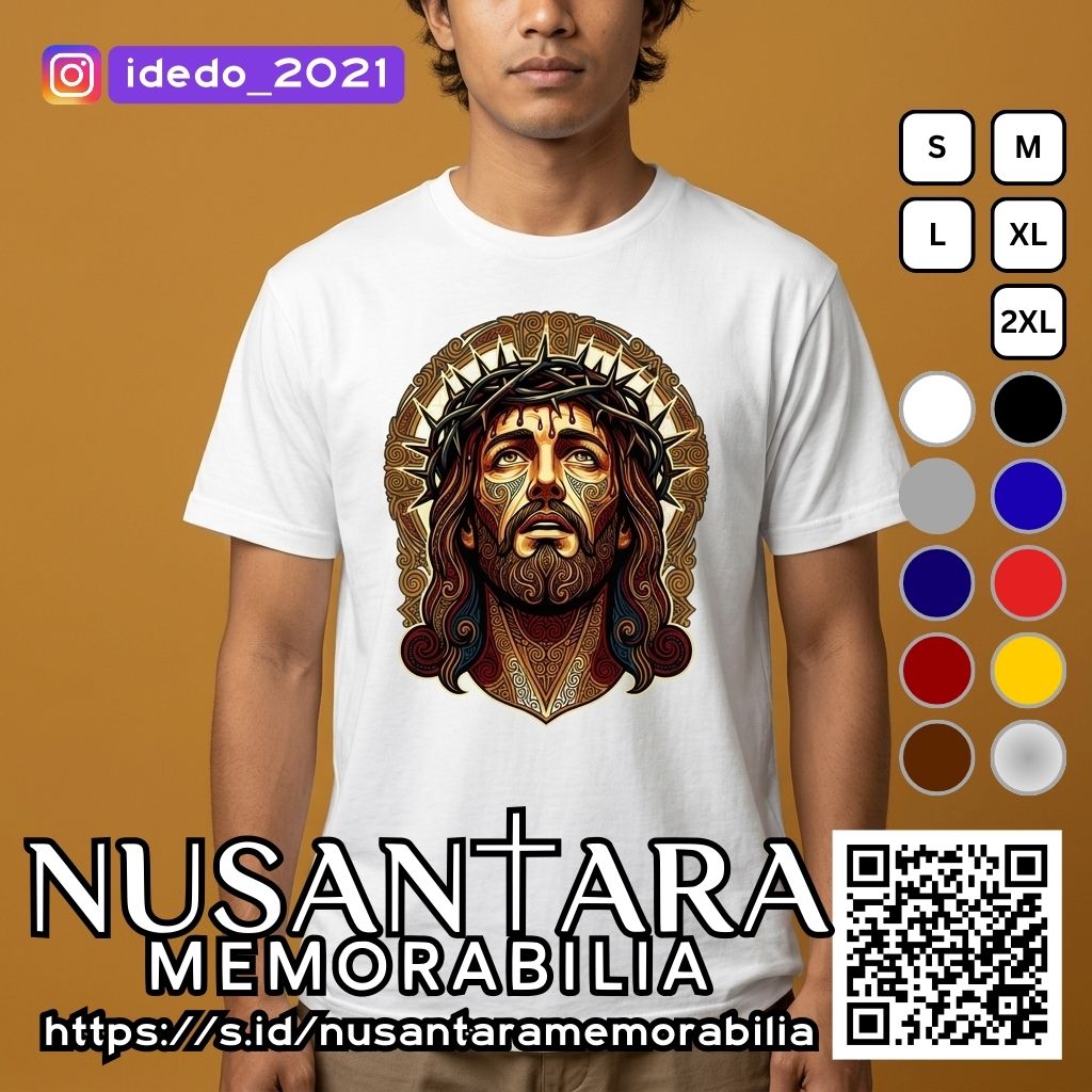 idedo2021's tweet photo. Wajah Kristus dalam ragam seni Nusantara.
100% Kristiani
100% Nusantara
Nusantara Memorabilia
https://t.co/2FV9p7Xj3E
#kristiani #kristen #katholik #nasrani #nusantara #indonesia #memorabiia #souvenir #cinderamata #kain #kaos #tshirt #Kristus #Yesus https://t.co/T60ZTwxsV6