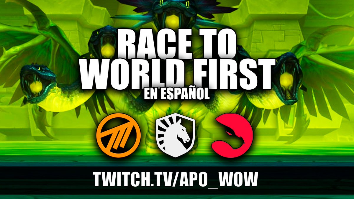 Apo_wow's tweet photo. HOY VUELVE EL #RTWF EN ESPAÑOL 🇪🇸

¡Lo hemos conseguido! ¡Esta tarde volvemos a traer la carrera a la comunidad hispana!

Con herramienta propia: todos los datos, toda la información y seguimiento al minuto.

8 bosses. Las mejores guilds del mundo

🟣Apo_wow. Empieza la carrera🔥 https://t.co/1epo5Izf62